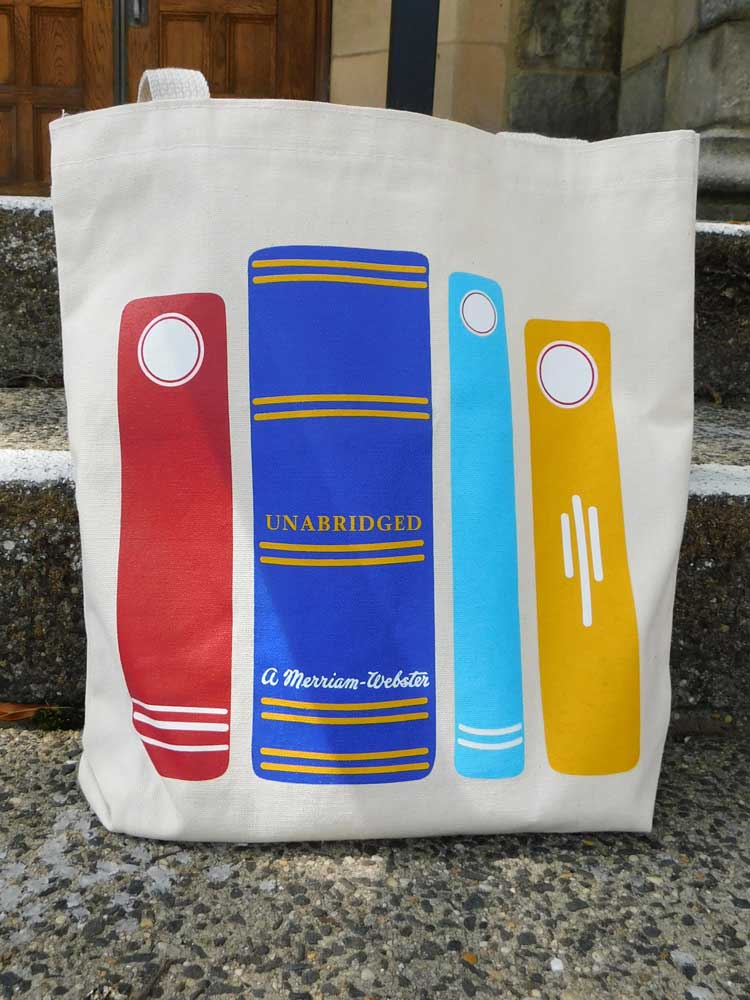 Book Spines Tote Bag - Official Product Edition