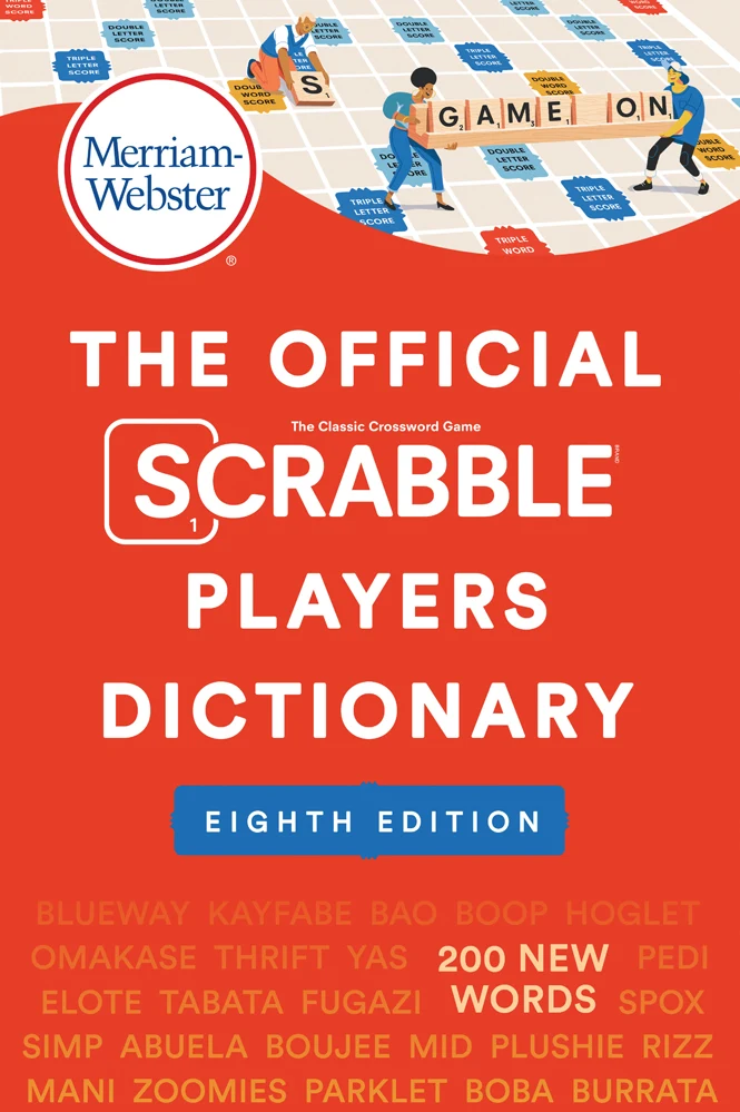 The Official SCRABBLE Players Dictionary, Eighth Edition Front Cover Edition